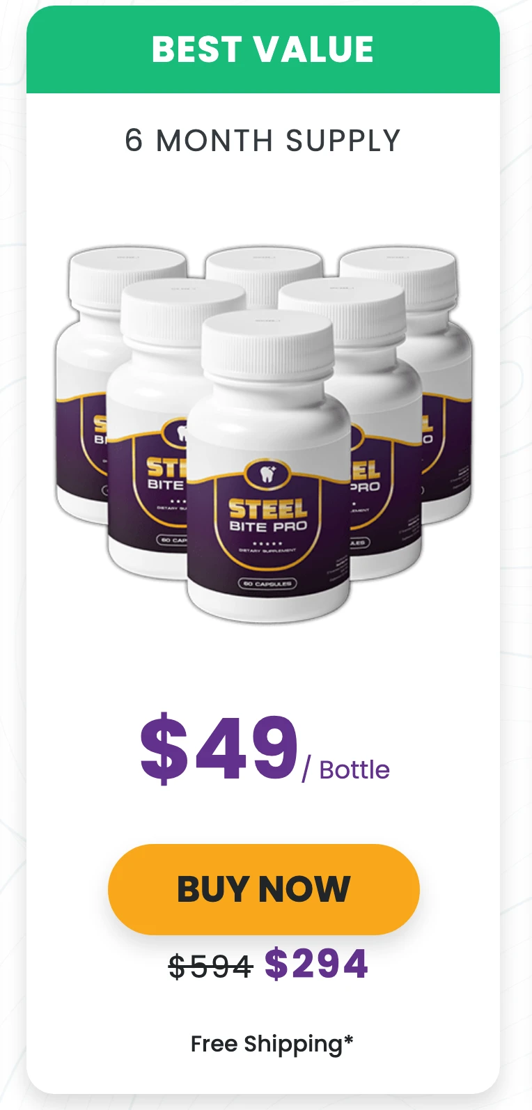 Steel Bite Pro 6 bottles